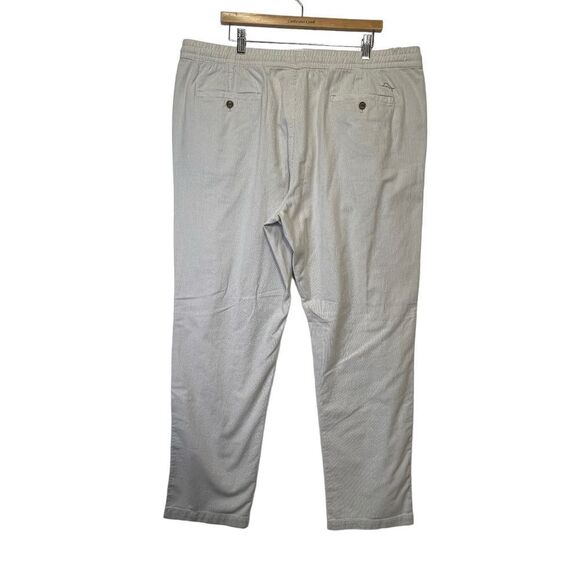 Tommy Bahama Pants Mens Sz XXL Beach Full Elastic pull on cotton Blend Blue - Picture 2 of 16